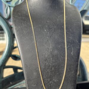 10k 3.8g Gold Cuban 22”