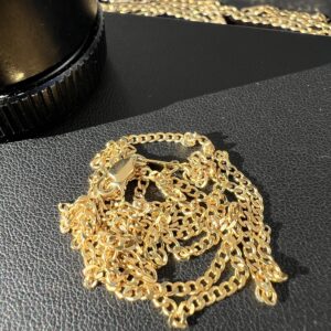 Alternative view of 10k 3.8g Gold Cuban 22”