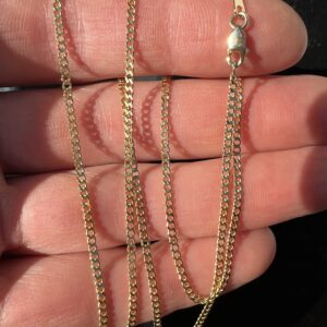 10k 3.8g Gold Cuban 22” - Image 3