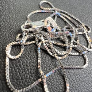 14k 1g Gold Box Chain 16”