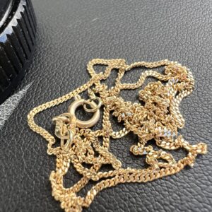 14k 1.8g Gold Cuban Small Chain 18”