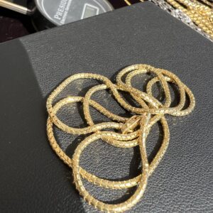 18k 5g Gold Snake Chain 20” - Image 3