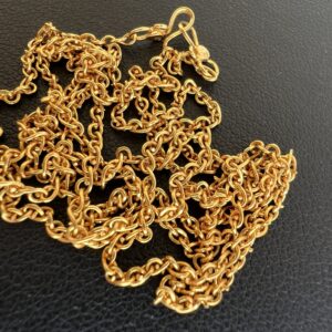 18k 4.8g Gold Chain 23” - Image 3