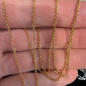 Alternative view of 18k 4.8g Gold Chain 23”