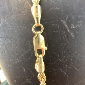 10k 5.8g Gold Rope Chain 24” - Image 4