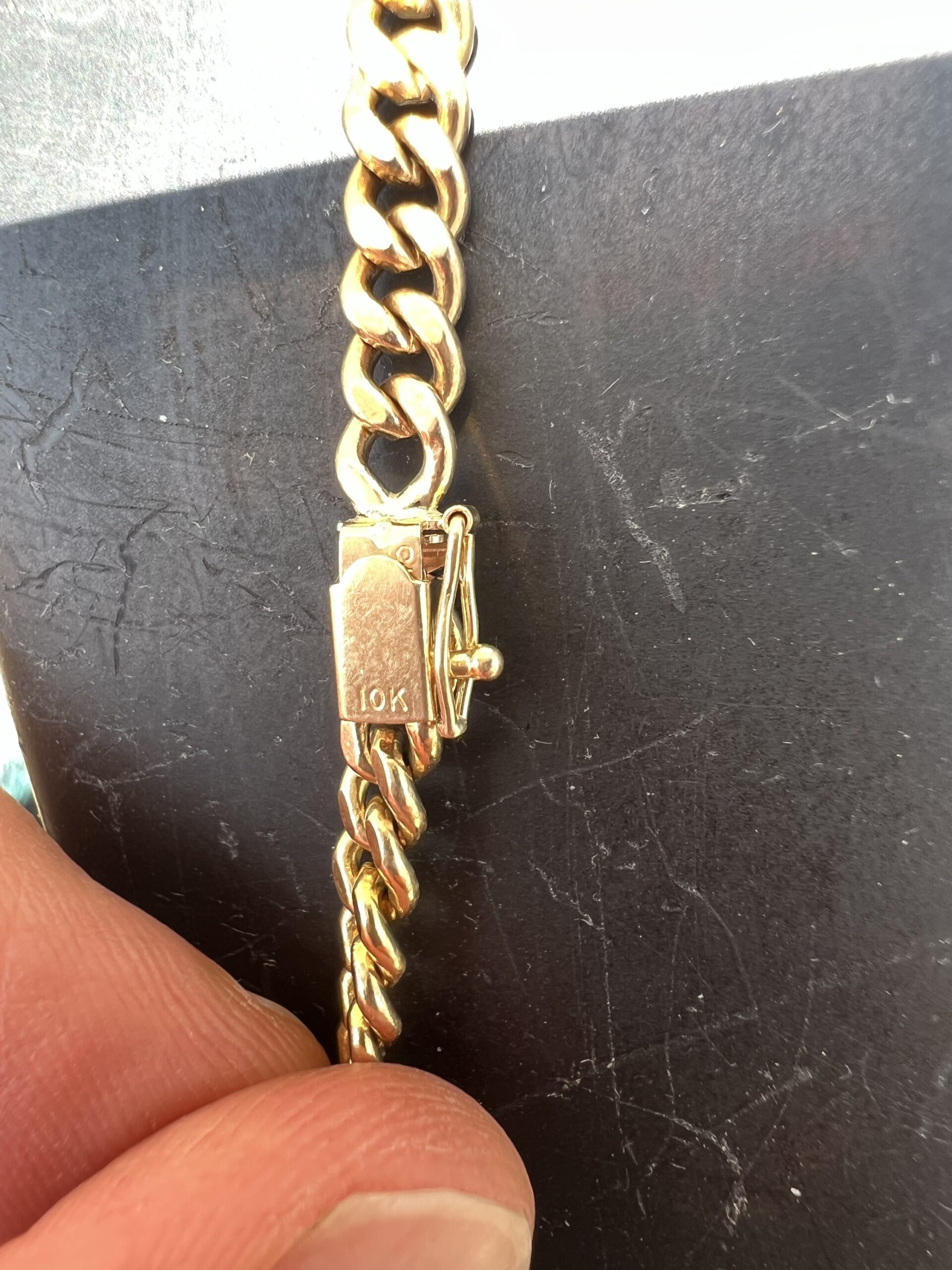 10k 31.9g Gold Cuban Link Chain 24” - Image 4