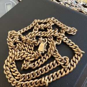10k 31.9g Gold Cuban Link Chain 24” - Image 3